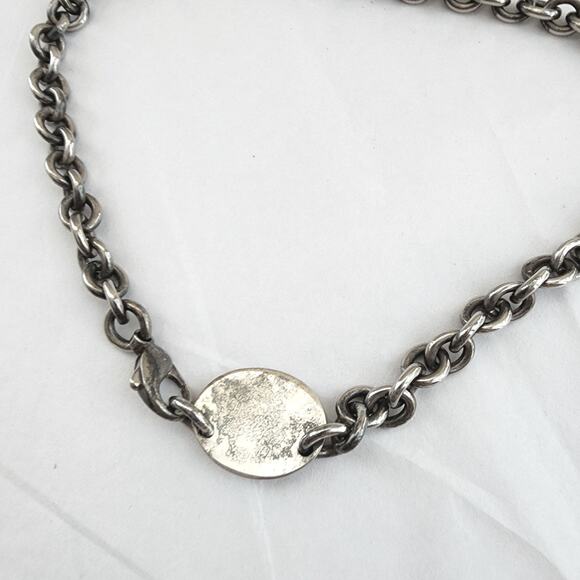 TIFFANY&Co. Return to Necklace Silver 925 Ladies Accessories Total length 37cm - Picture 3 of 8